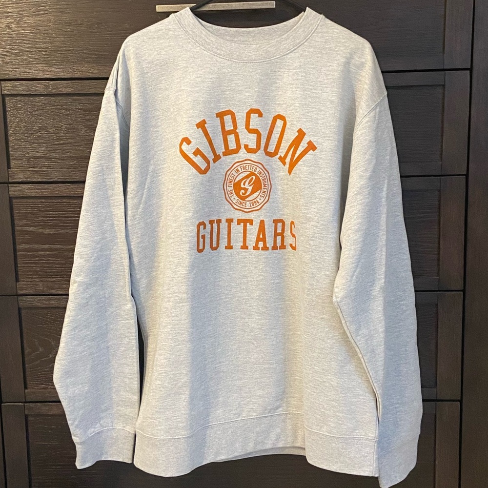 Gibson Guitars Crew Neck Sweatshirt XL